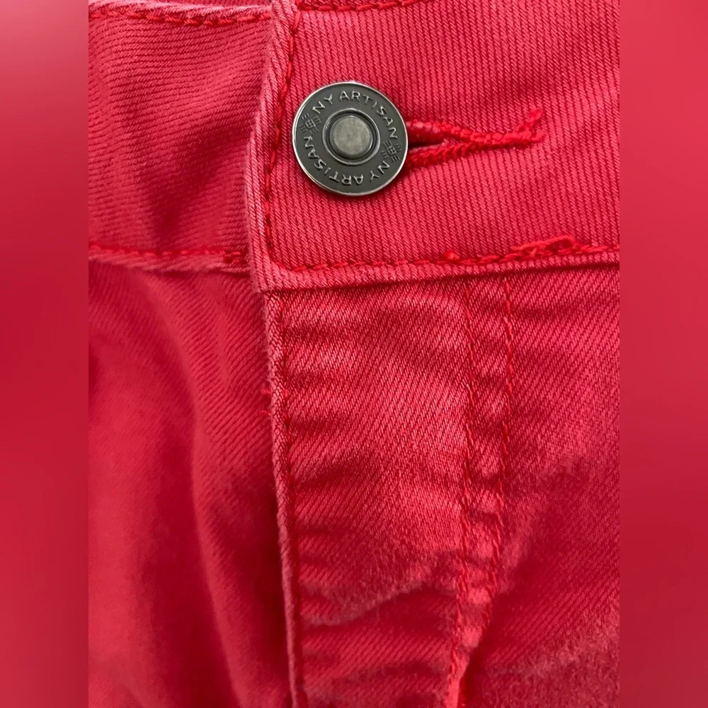 ARTISAN NY Women's Red Jeans - Picture 10 of 11